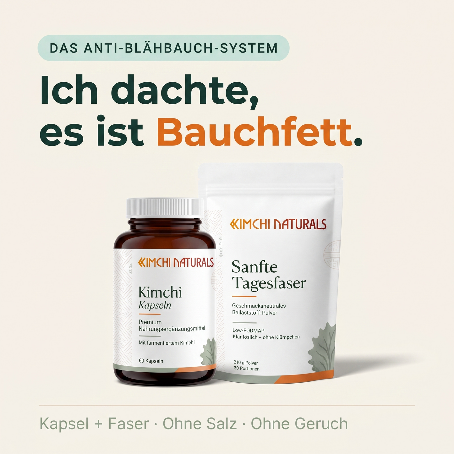 KIMJANG + GARU – Das Anti-Blähbauch-System